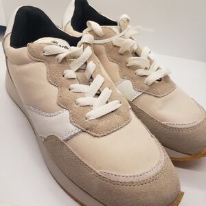 New Soludos Tan retro Sneakers men's 7.5. W 8.5